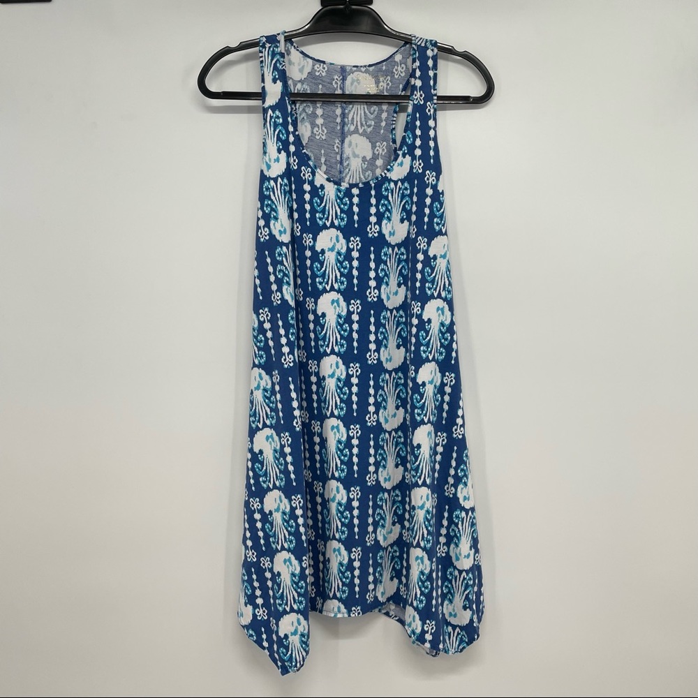 Lilly Pulitzer Melle Dress in Indigo "Get in Line Size Small - Picture 1 of 9